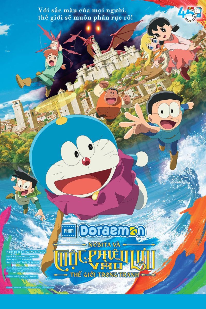 Xem Phim Doraemon: Nobita Và Cuộc Phiêu Lưu Vào Thế Giới Trong Tranh (Lồng Tiếng) Vietsub HD Online - Rophim